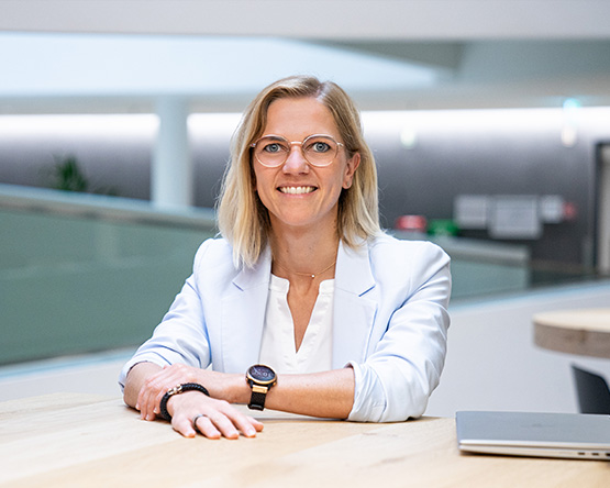 Karin Schärmeli ist für dich da.