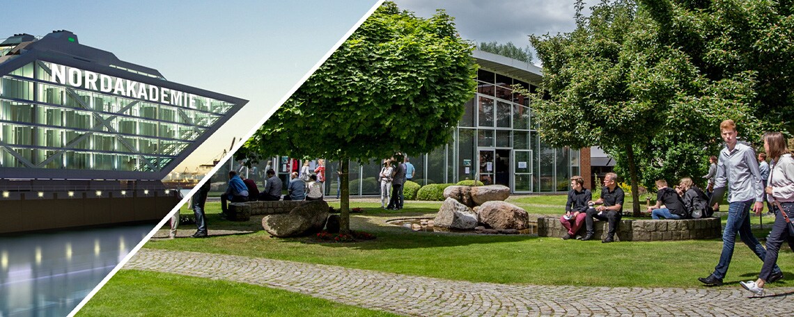 Bild aus der Arbeitswelt von Nordakademie - Hochschule für Wirtschaft