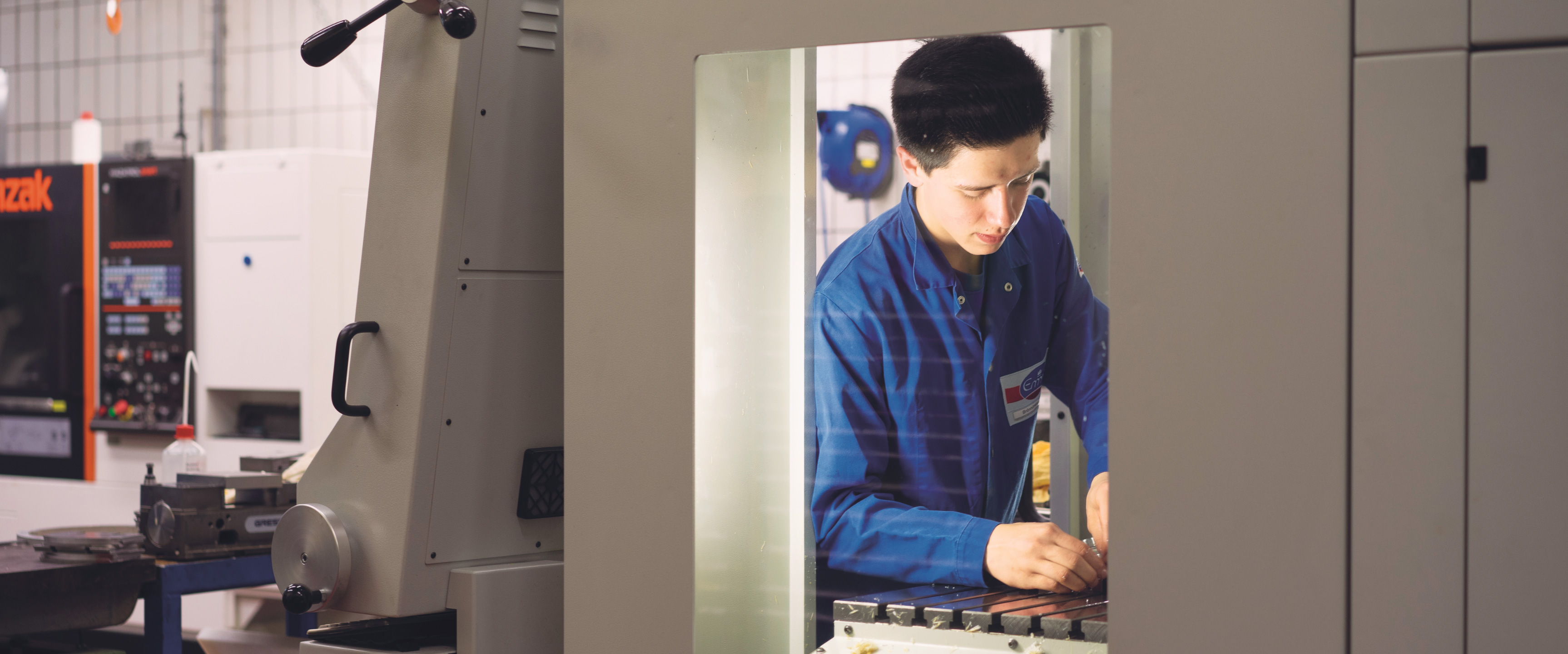 Lehre als Polymechaniker:in EFZ Fachrichtung Instandhaltung 2027